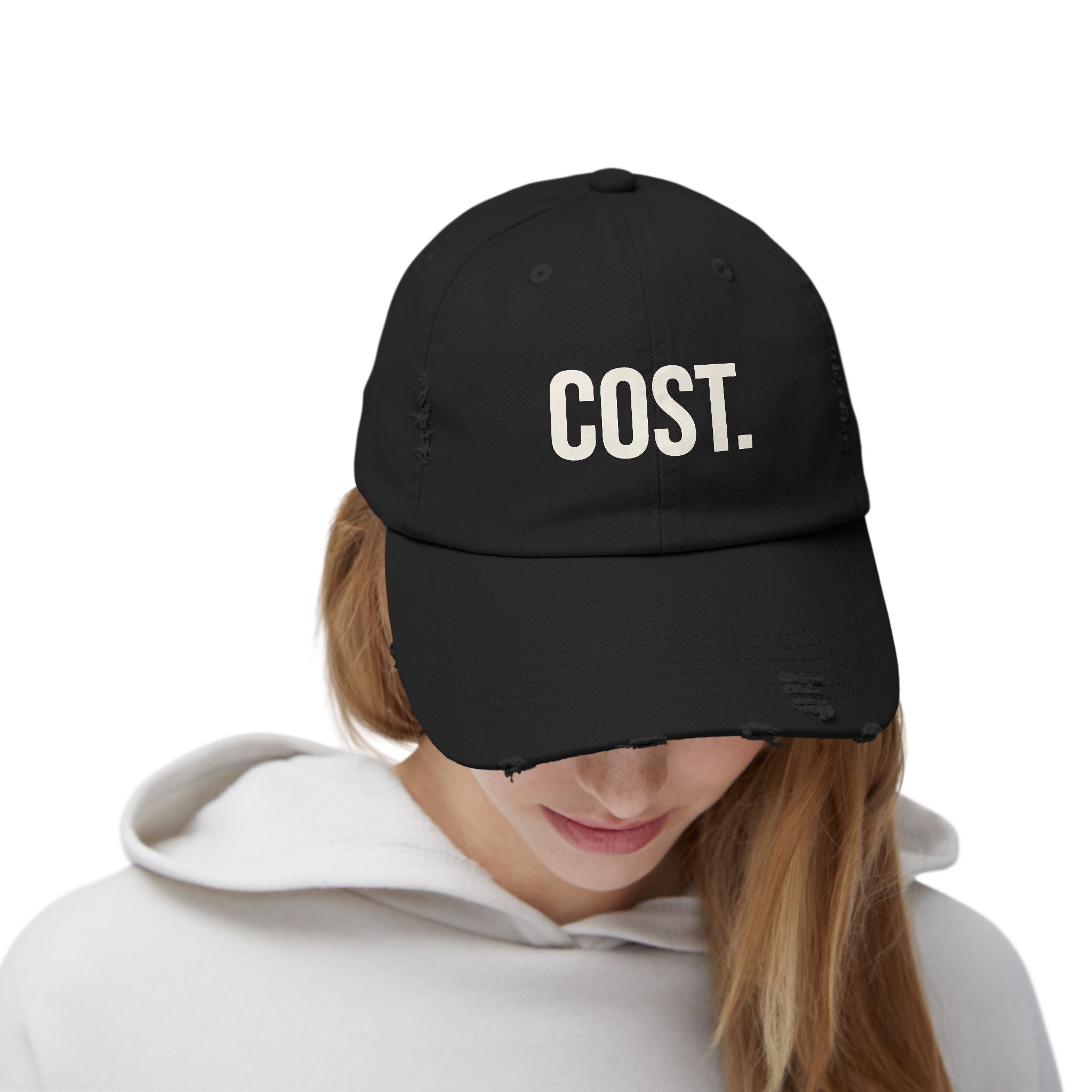 COST. Distressed Dad Hat