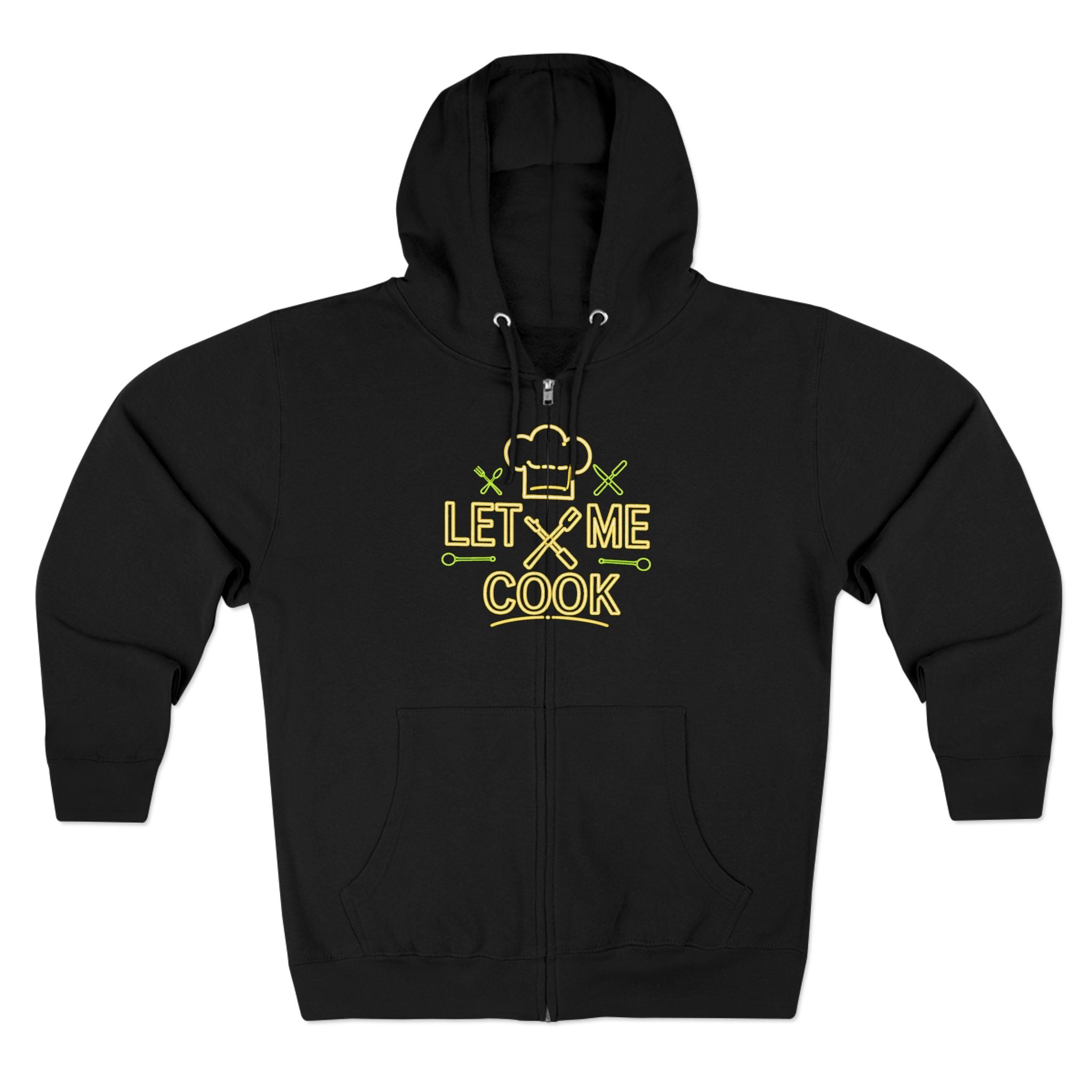 "Let Me Cook" Zip Hoodie