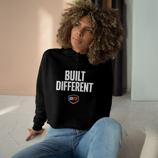 GFZ Cropped Hoodie – Built Different