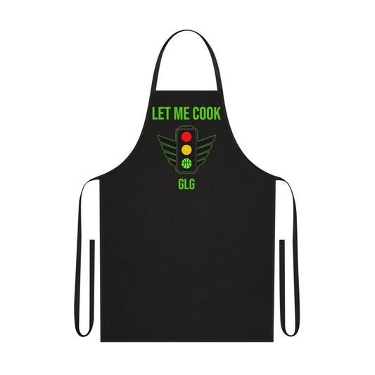"LET ME COOK" Traffic Apron
