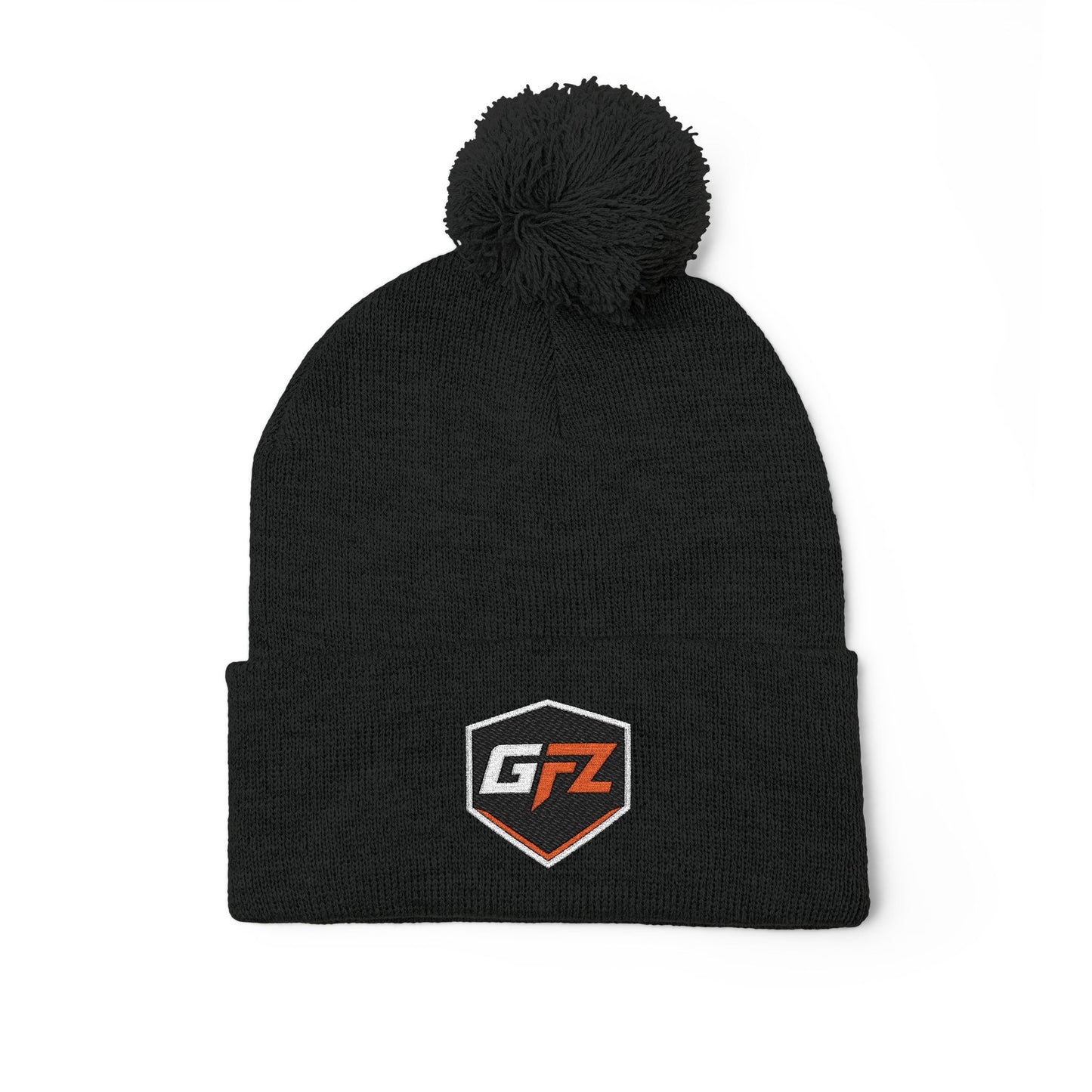 GFZ Shield Beanie — Pom-Poms