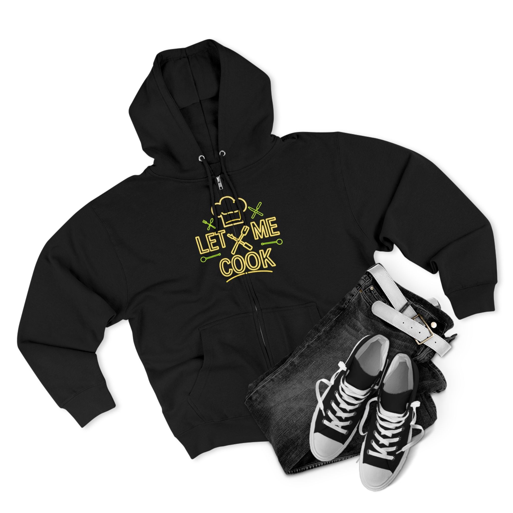 "Let Me Cook" Zip Hoodie