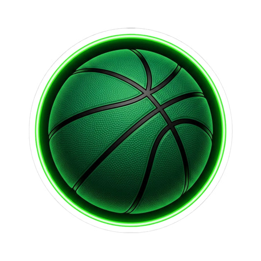 GLG Green Basketball Sticker