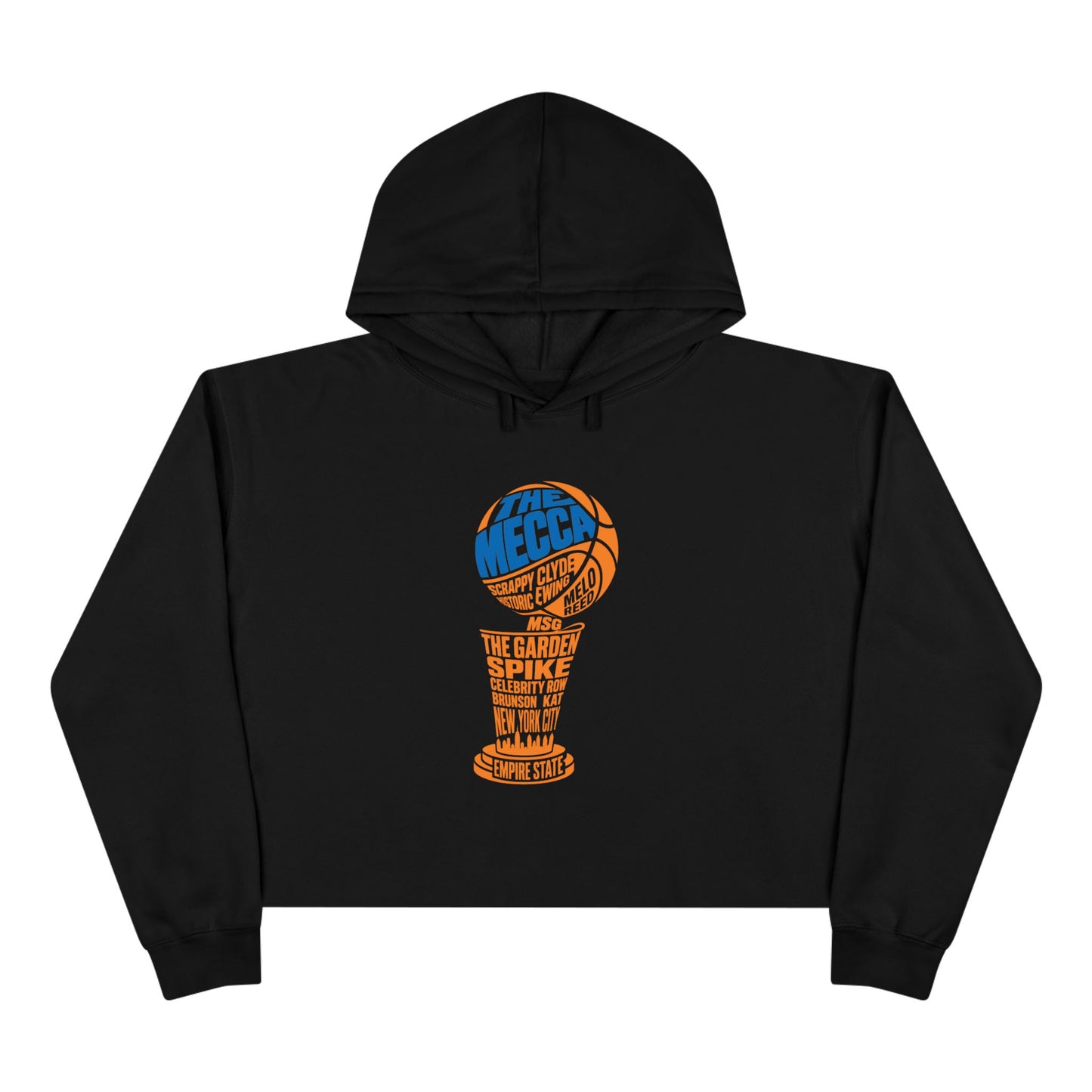 "The Mecca" Trophy Crop Hoodie