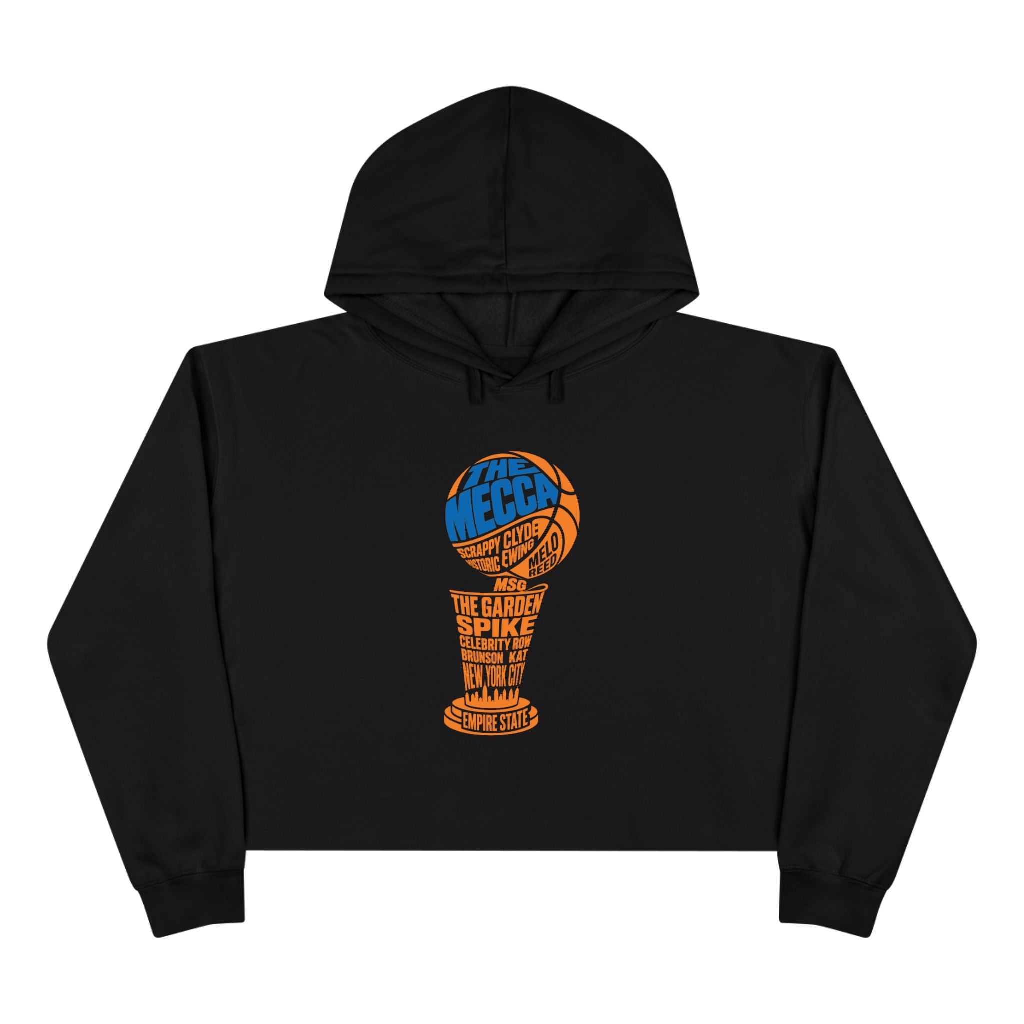 "The Mecca" Trophy Crop Hoodie